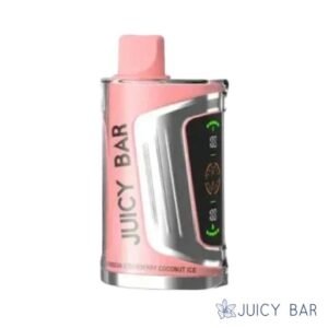 Buy Caribbean Strawberry Coconut Ice Juicy Bar 25000 Puffs | USA